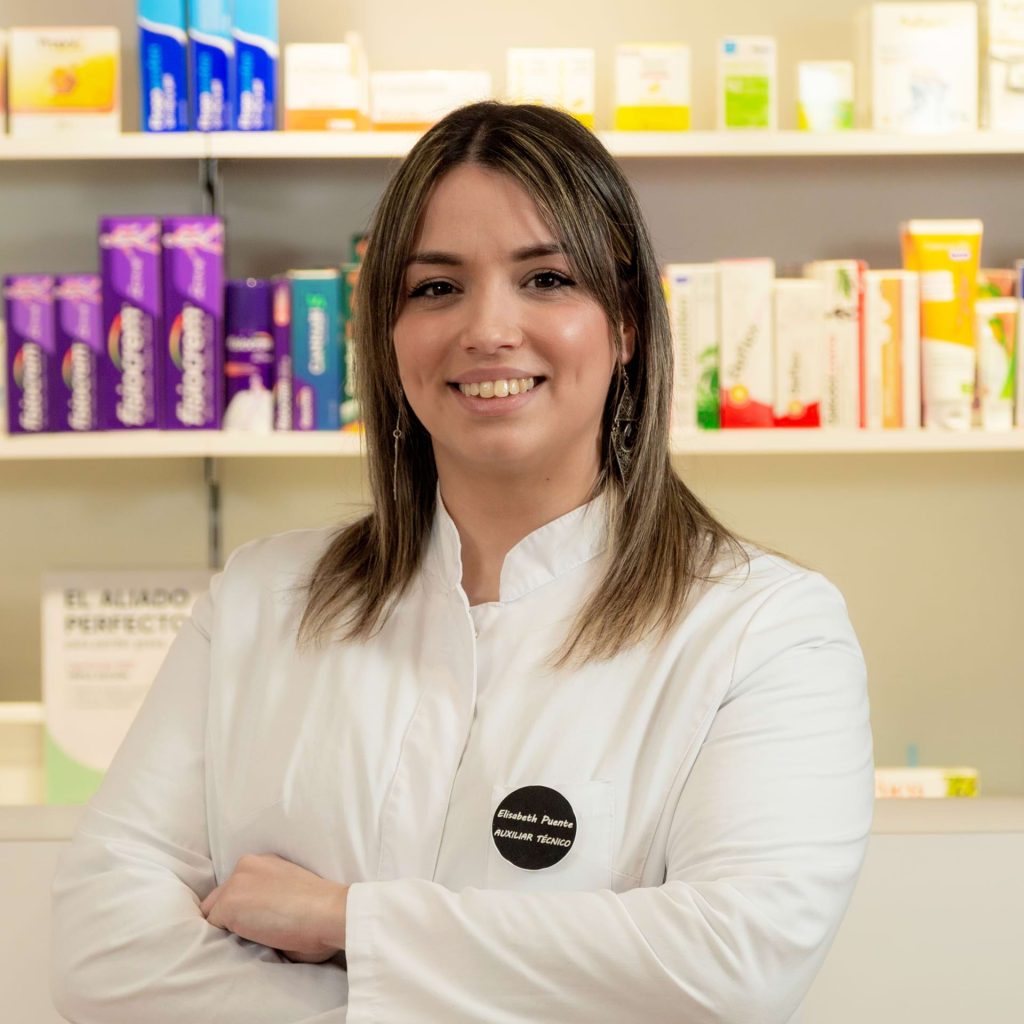 Elisabeth Puente, técnica farmacéutica