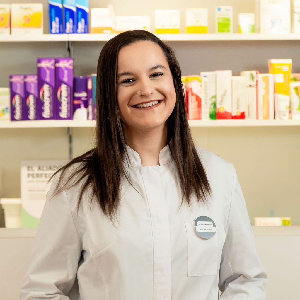 Laura Murias, técnica farmacéutica