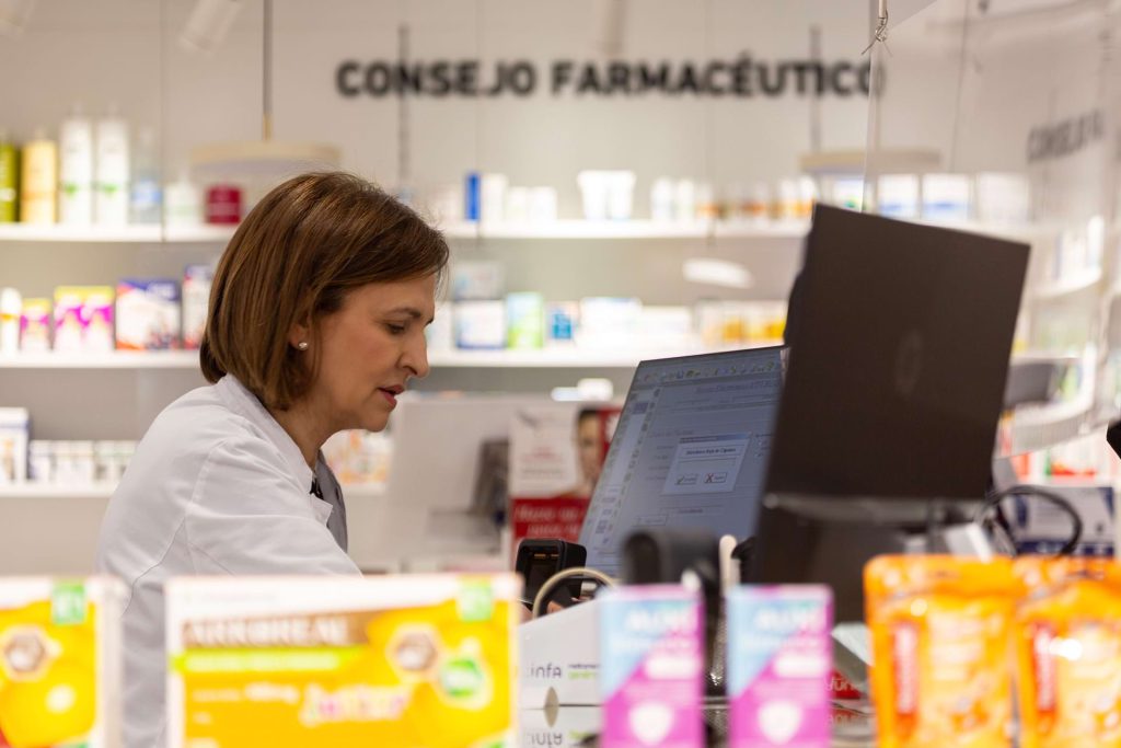 La farmacéutica Carmen Martínez